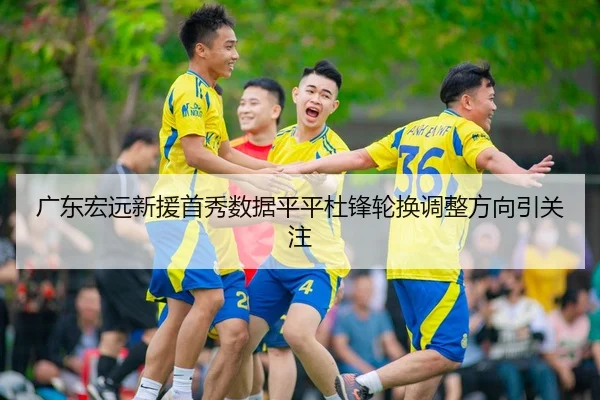 广东宏远新援首秀数据平平杜锋轮换调整方向引关注